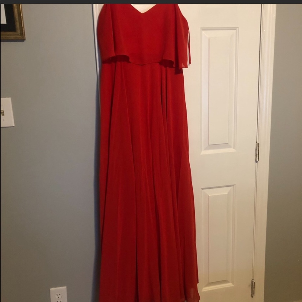 Red lulus dress